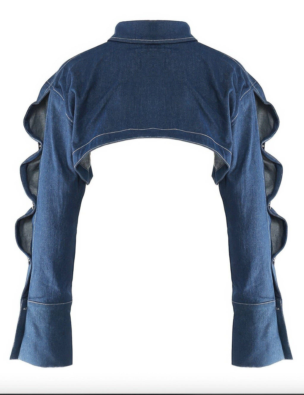 Button Down Denim Bolero