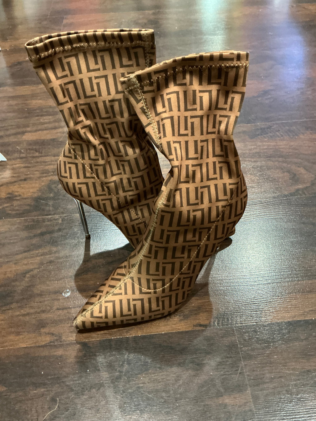 Monogram Bootie (Resha-2)