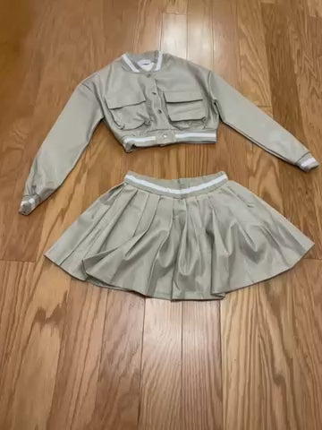 Faux Vibes Skort Set